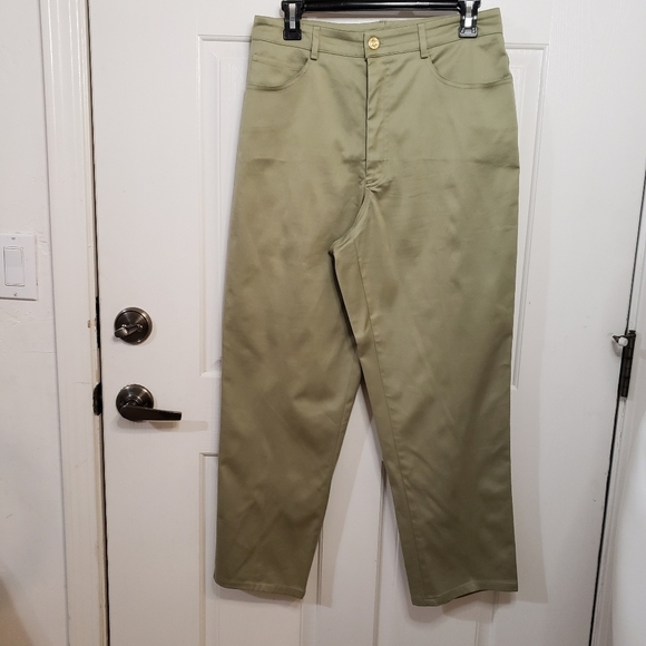 St. John Green Pants size 8 - Picture 1 of 8